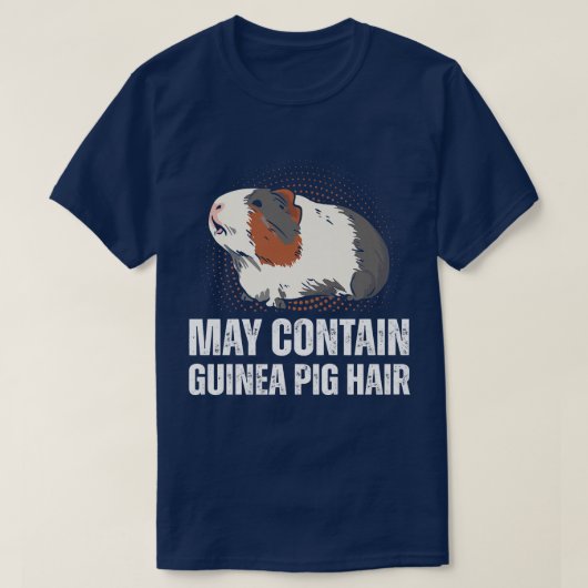 Pet Lover Cute Furry Potato May Contain Guinea Pig T-shirt (Design voorkant)