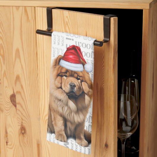 Pet Lover Holiday Chow Chow Dog Christmas Theedoek (Derde Gevouwen)