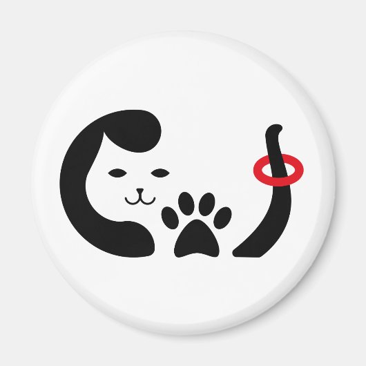 Pet Lover kappen Magneet (Voorkant)