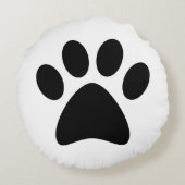 Pet Lover kappen Rond Kussen (Achterkant)