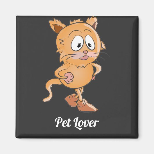Pet Lover Magnet Magneet (Voorkant)