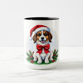 Pet Lover Noël Photo Mug Cadeau