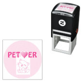 Pet Lover Self-Inking Rubber Stamp Zelfinktende Stempel (In situ)