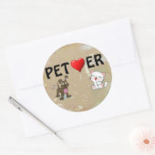 Pet Lover Sticker (Envelop)
