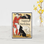 Pet Lover Verjaardag Kaart (Gele Bloem)