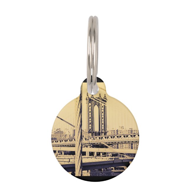 Pet Lovers Brooklyn NY Edition Huisdierpenning (Voorkant)