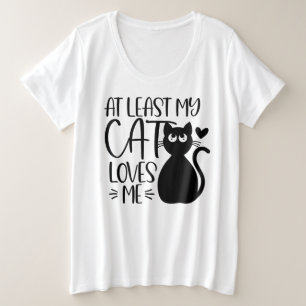 Pet Lovers plus grootte T-Shirt