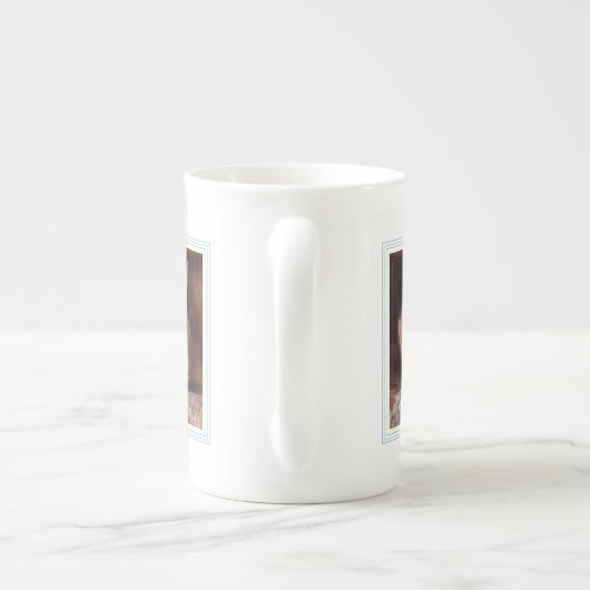 PET LOW Bone China Mug + Text / Rainbow (Dos)