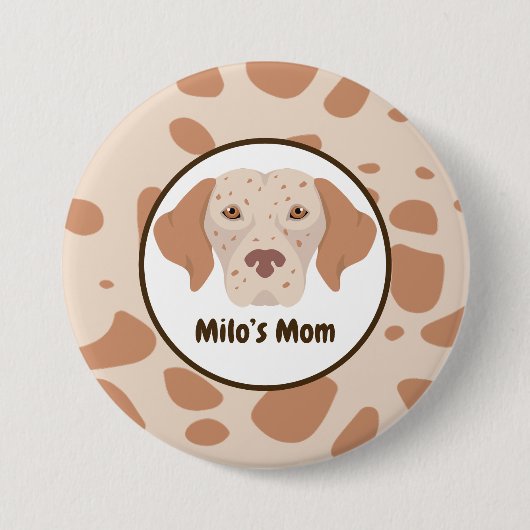 Pet mama Sleutelhanger Button (Voorkant)