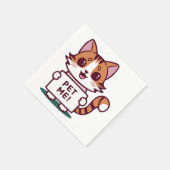 Pet Me-Kat Servet (Hoek)