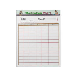 Pet Medication Notitieblok