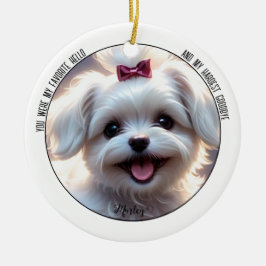 Pet Memorial Circle Keramisch Ornament