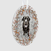 Pet Memorial Fall Wath Name Dates Texte Photo (devant)