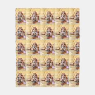 Pet memorial foto PERSONALIZE Fleece Deken