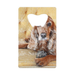 Pet memorial foto PERSONALIZE Kredietkaart Flessenopener