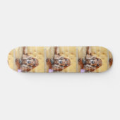 Pet memorial foto PERSONALIZE Skateboard (Horizontaal)