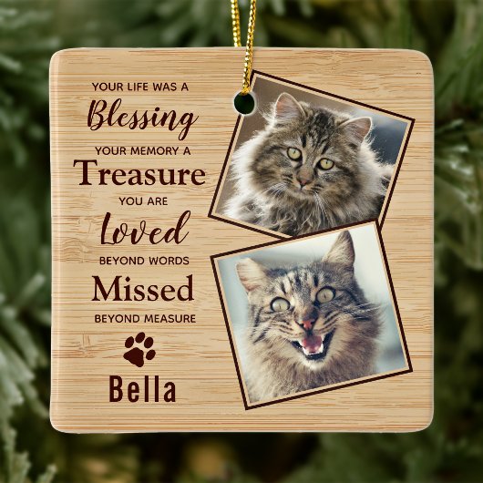 Pet Memorial Keepomwille Cat Lover Pet Loss Keramisch Ornament