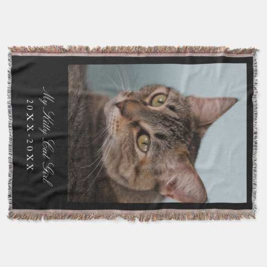 Pet Memorial Keepomwille Foto Deken (Voorkant)