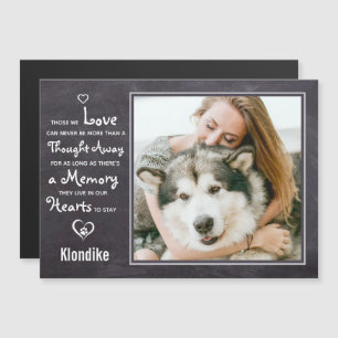 Pet Memorial Keepomwille Photo Magnet