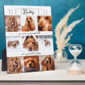 Pet Memorial Keepsake Custom Hond Kat Fotocollage Fotoplaat (Zijkant)