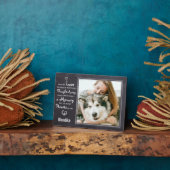 Pet Memorial Keepslag - Sympathie Herdenking van c Fotoplaat (Zijkant)