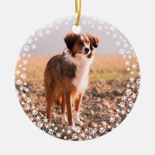 Pet Memorial Kerstfeestdag Ornament (Voorkant)