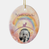 Pet Memorial Ornament - Mijn beschermengel heeft p (Rechts)