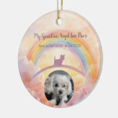 Pet Memorial Ornament - Mijn beschermengel heeft p (Links)