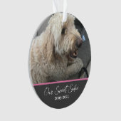 Pet Memorial  Pet Ornament (voorkant)