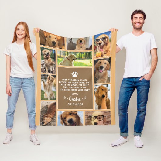 Pet Memorial Photo Collage de couverture (En situation)
