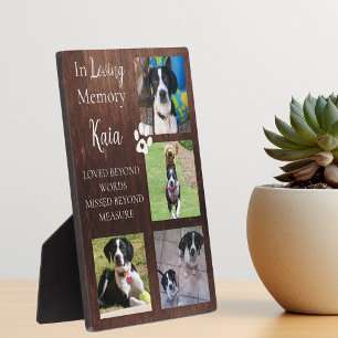 Pet Memorial Photo Keepomwille Personalized Fotoplaat
