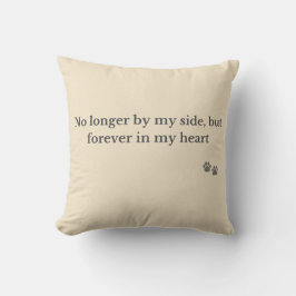 Pet Memorial Pillow – Forever in My Heart Kussen