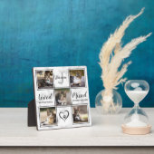 Pet Memorial Unique Cat Photo Collage Fotoplaat (Insitu)