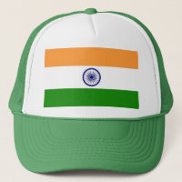 Pet met de vlag van India