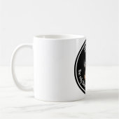 Pet Moderne Typografie Grappige Hond Kat Custom Fo Koffiemok (Links)