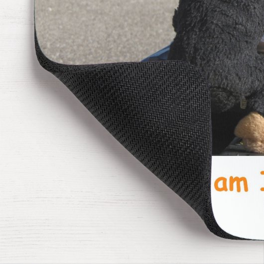 Pet Monkey Crashing Dads RC Plane Mouse Mat Muismat (Hoek)