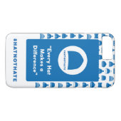 Pet niet haat telefoonkwestie Case-Mate iPhone case (Achterkant (Horizontaal))