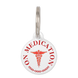 Pet on medication ICE vet notification Huisdierpenning