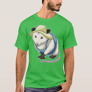 Pet Opossum Farmer T-shirt