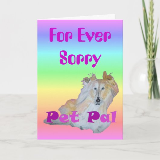 Pet Pal Kaart (Voorkant)