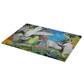 Pet Parrots of the World Cutting Board Snijplank (Hoek)