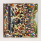 Pet Party Puzzel (Horizontaal)