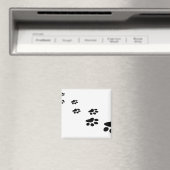 Pet Paw-afbeelding Magneet (Insitu (Vaatwasser))