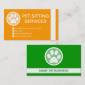 PET PAW bel Visitekaartje (Voorkant / Achterkant)