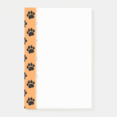 Pet Paw Print Post-it® Notes (Voorkant)