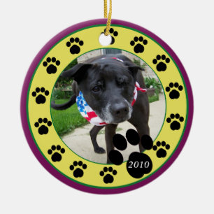 Pet Paws 2010 Keramisch Ornament
