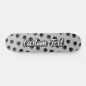 Pet Paws Pattern Skateboard (Horizontaal)