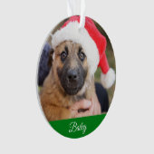 Pet Personnalisé Classic Pine Tree Noël (devant)