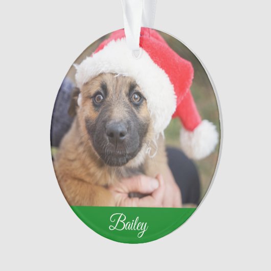 Pet Personnalisé Classic Pine Tree Noël (devant)