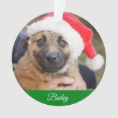 Pet Personnalisé Classic Pine Tree Noël (devant)